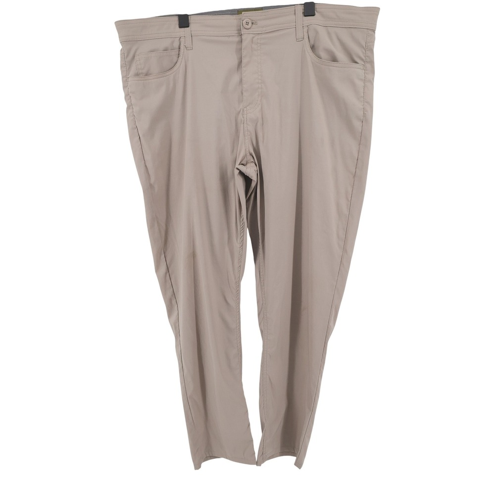 Rorie Whelan Performance Golf Pants Tan Men 40x30 - Picture 3 of 12